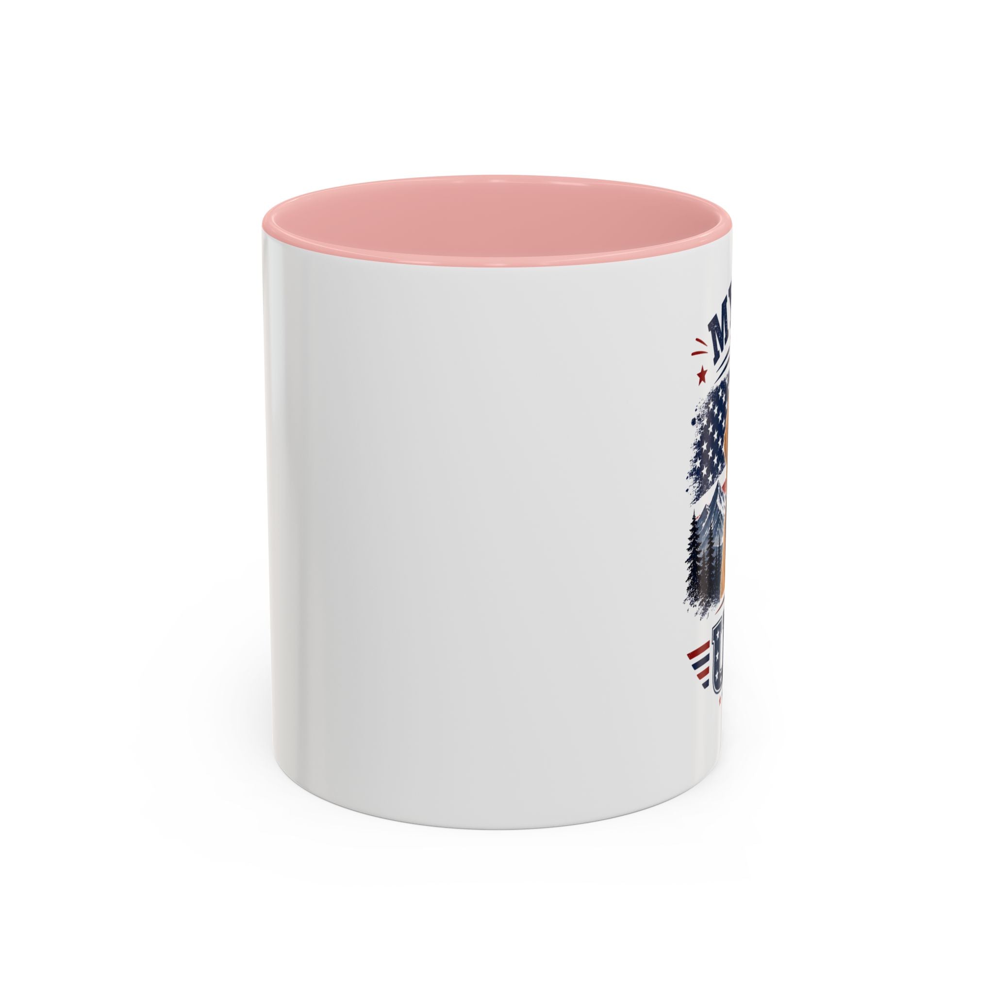 My Dog Loves the USA Accent Coffee Mug — Patriotic Dog Lover Gift