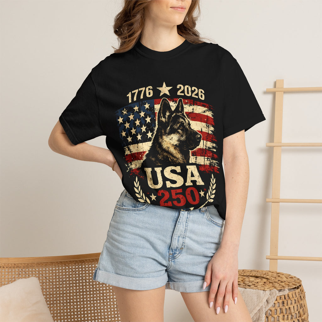 USA 250 German Shepherd T-Shirt