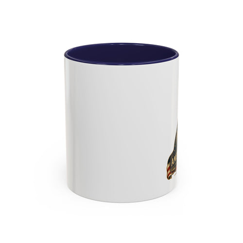 America 250 Patriotic German Shepherd Accent Coffee Mug (11/15oz)