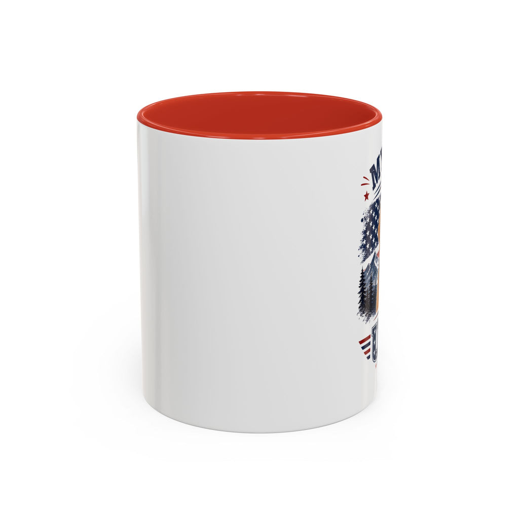 My Dog Loves the USA Accent Coffee Mug — Patriotic Dog Lover Gift