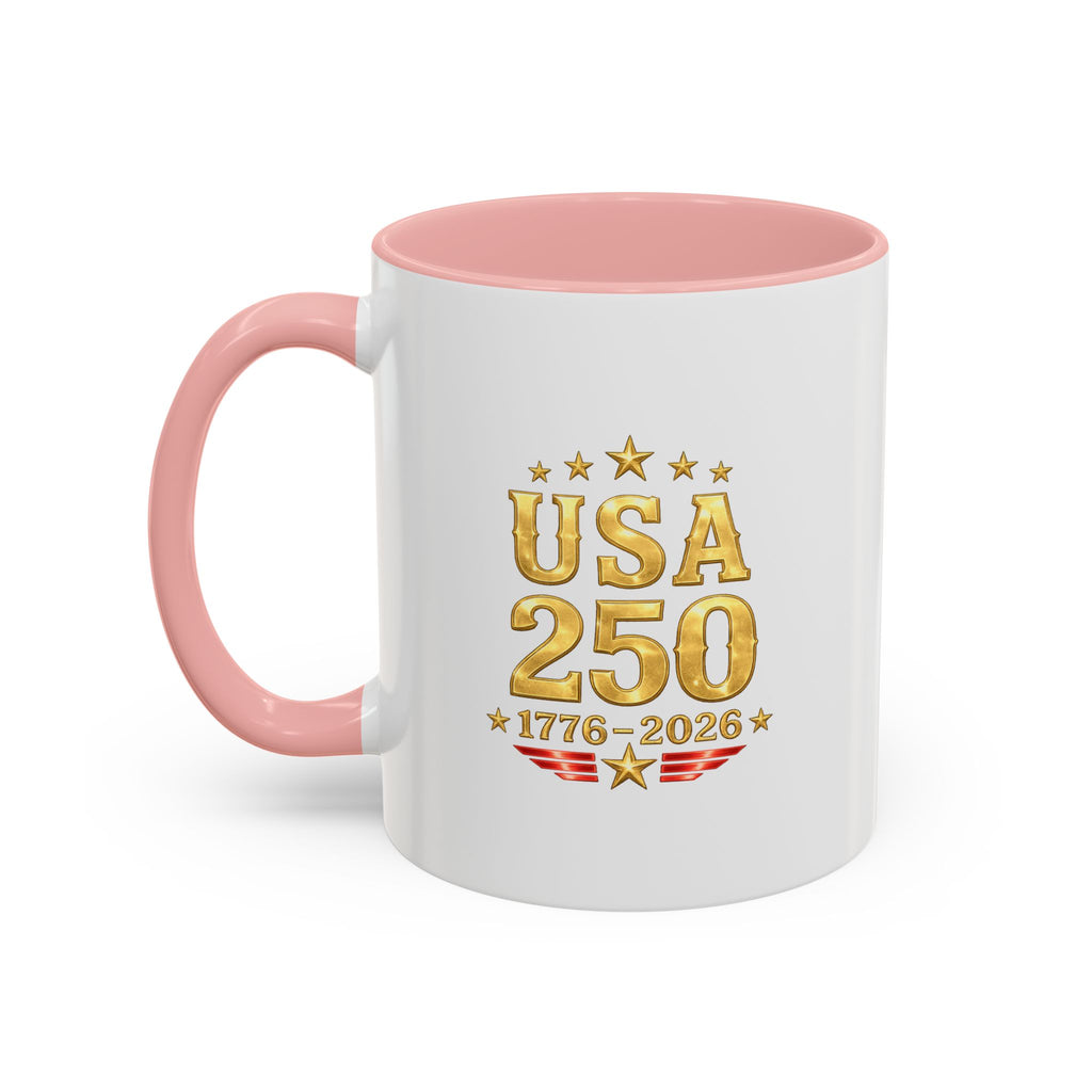Patriotic Black Cat Accent Coffee Mug (11/15oz)