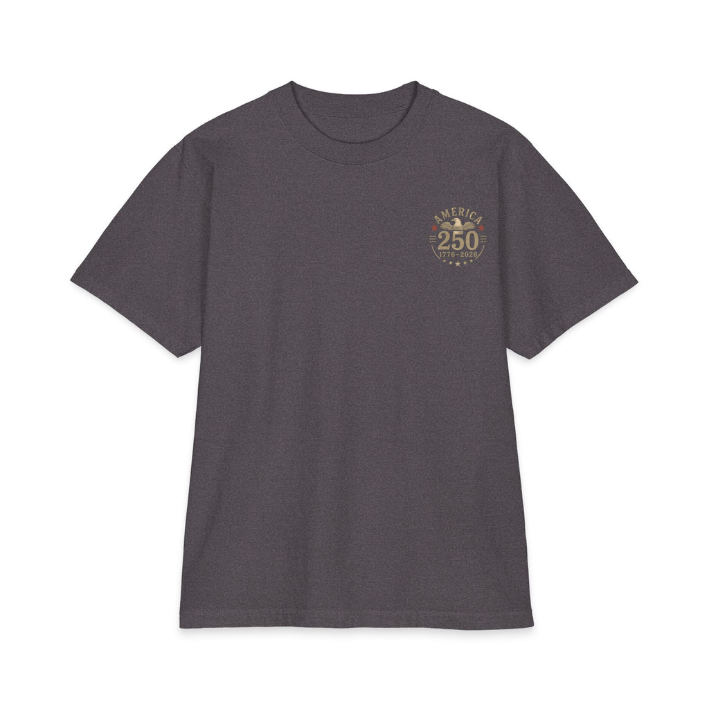 America 250 T-Shirt - 1776-2026 Land of the Free Patriotic Tee