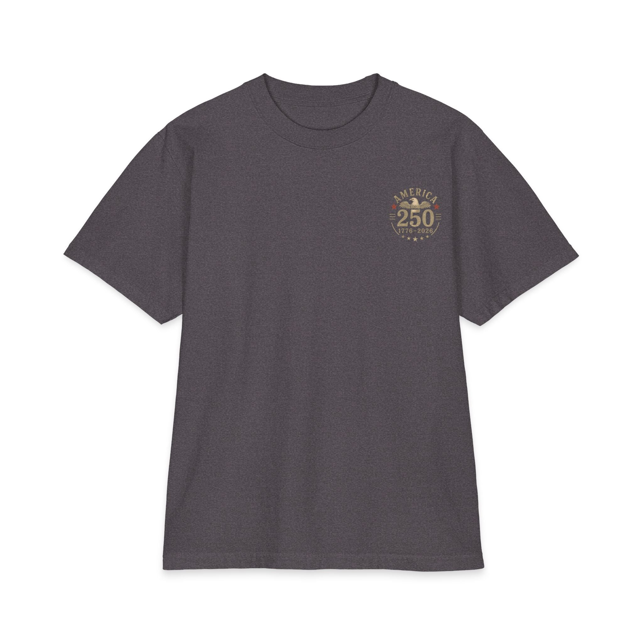 America 250 T-Shirt - 1776-2026 Land of the Free Patriotic Tee