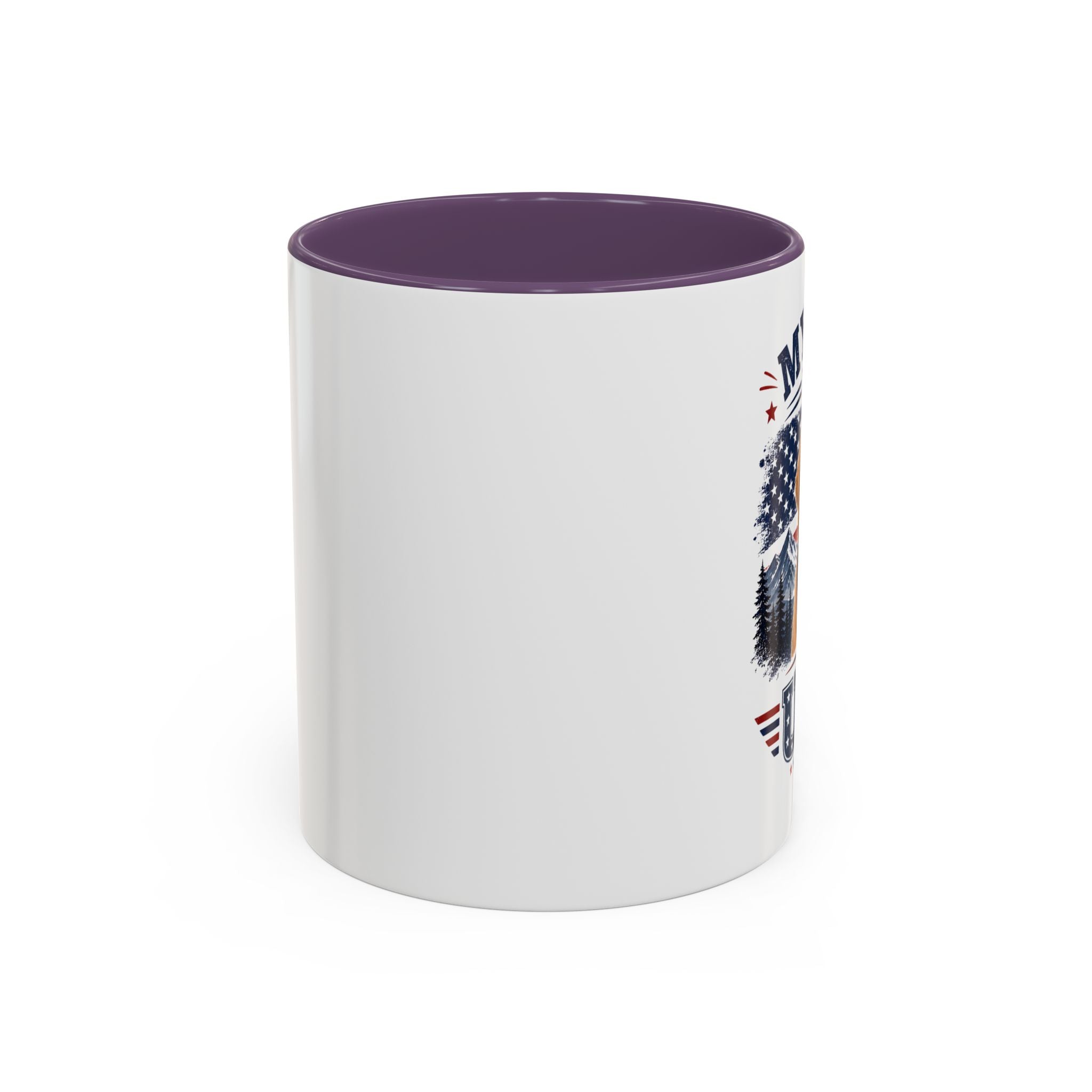 My Dog Loves the USA Accent Coffee Mug — Patriotic Dog Lover Gift