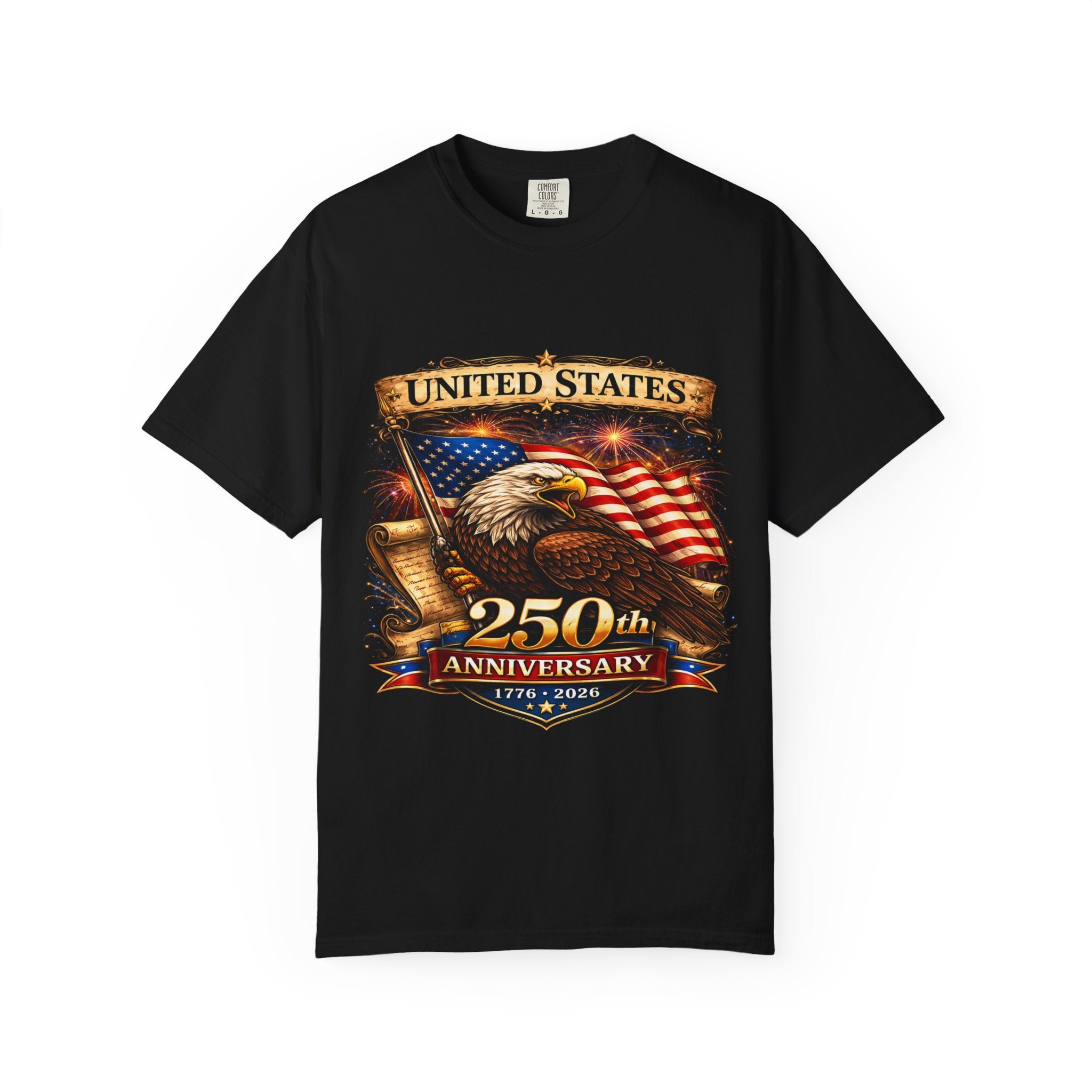 United States 250th Anniversary Eagle T-Shirt — 1776–2026 Patriotic Tee