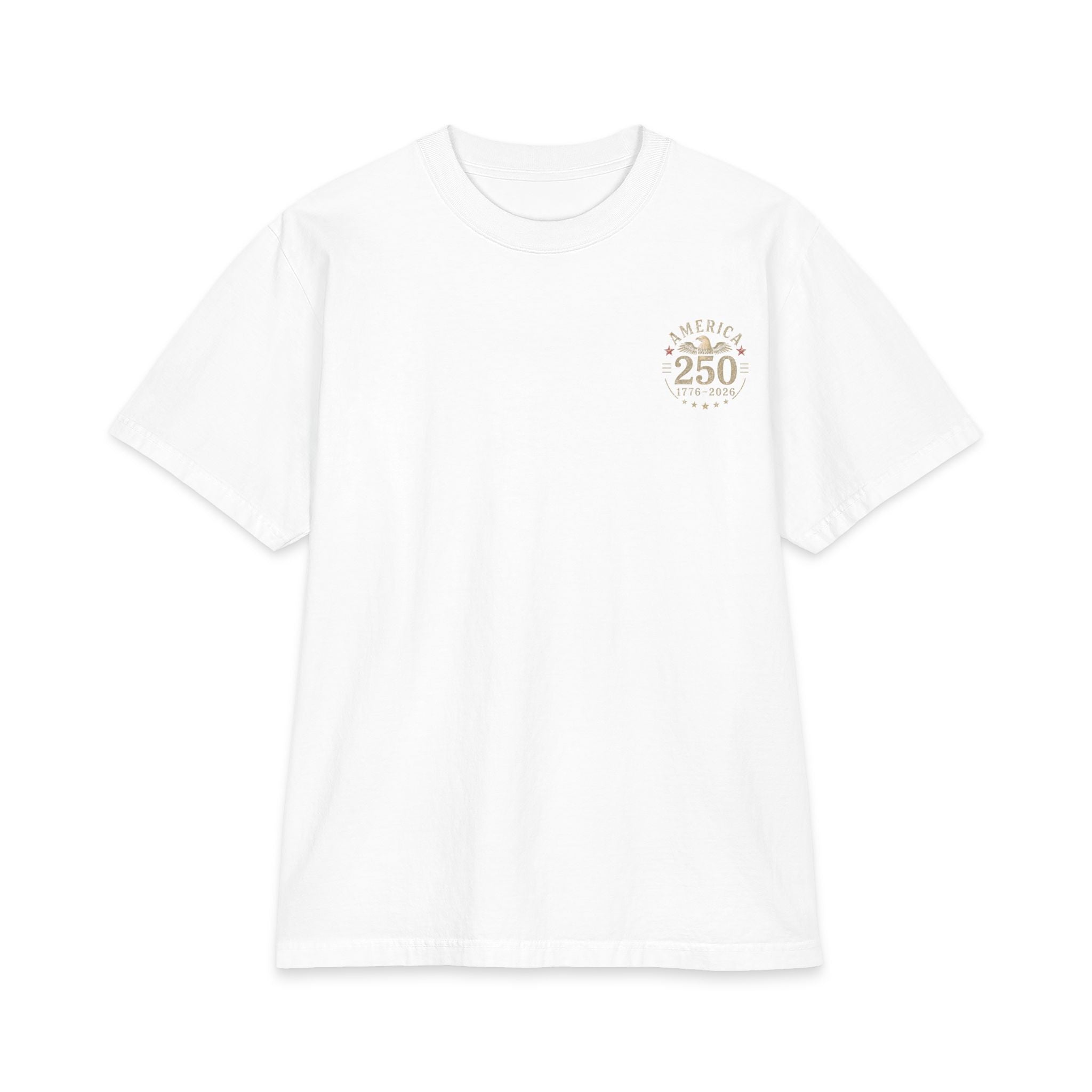 America 250 T-Shirt - 1776-2026 Land of the Free Patriotic Tee