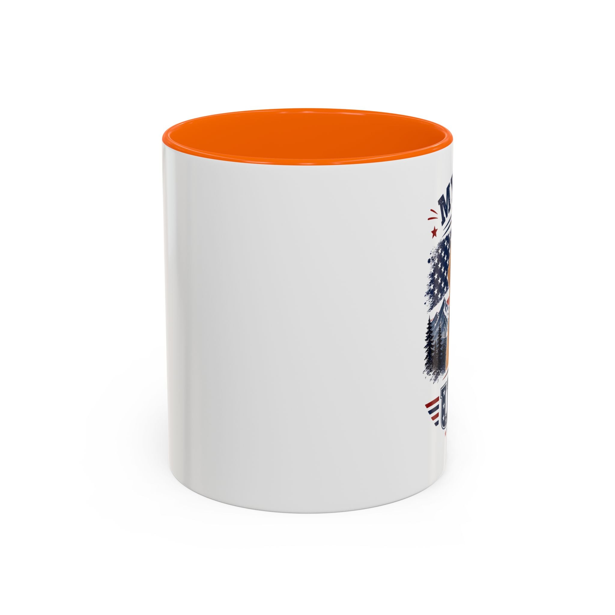 My Dog Loves the USA Accent Coffee Mug — Patriotic Dog Lover Gift