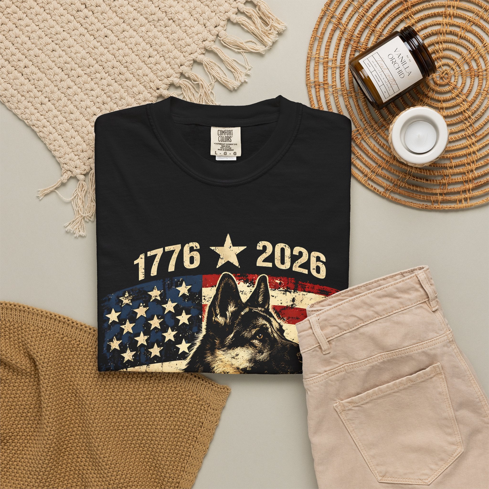 USA 250 German Shepherd T-Shirt