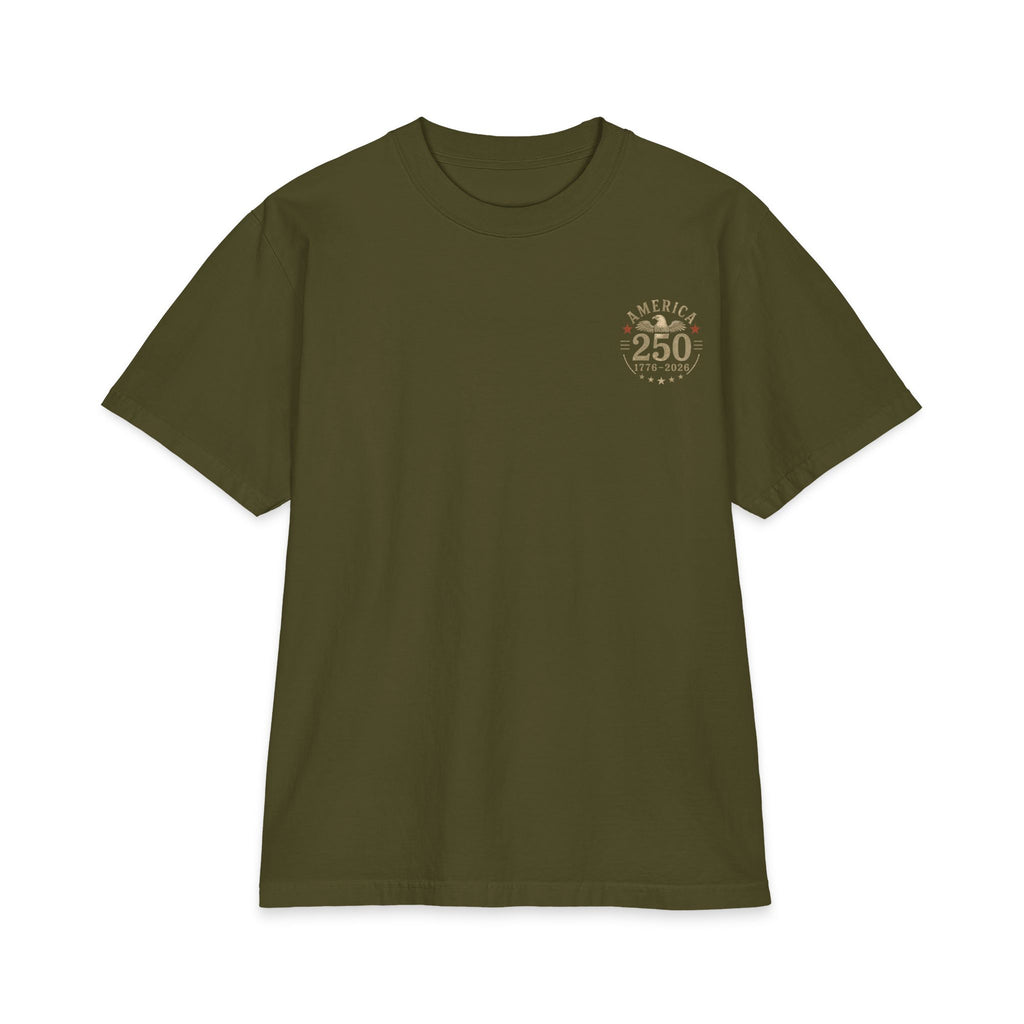 America 250 T-Shirt - 1776-2026 Land of the Free Patriotic Tee