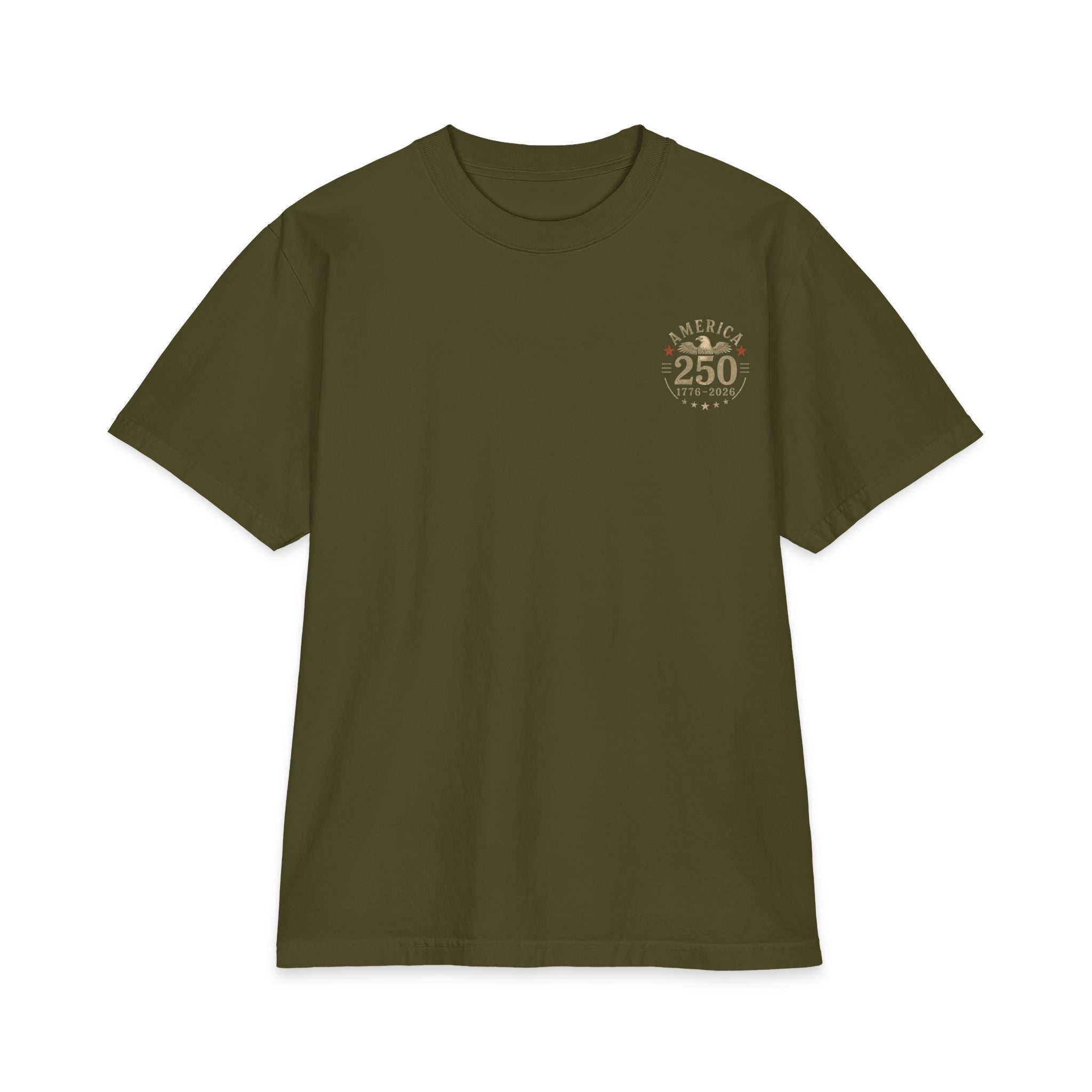 America 250 T-Shirt - 1776-2026 Land of the Free Patriotic Tee