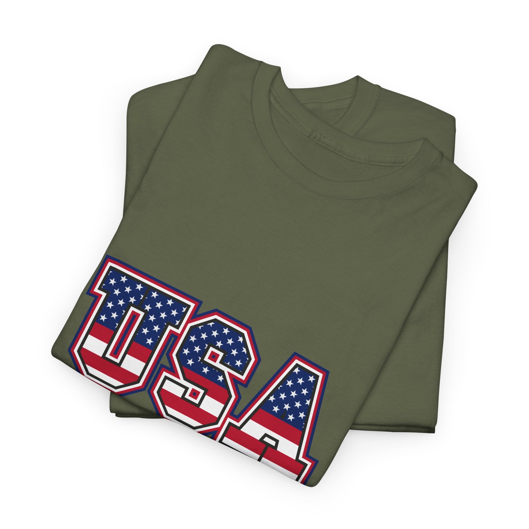 USA 2026 Tee — Patriotic American Flag Graphic T-Shirt