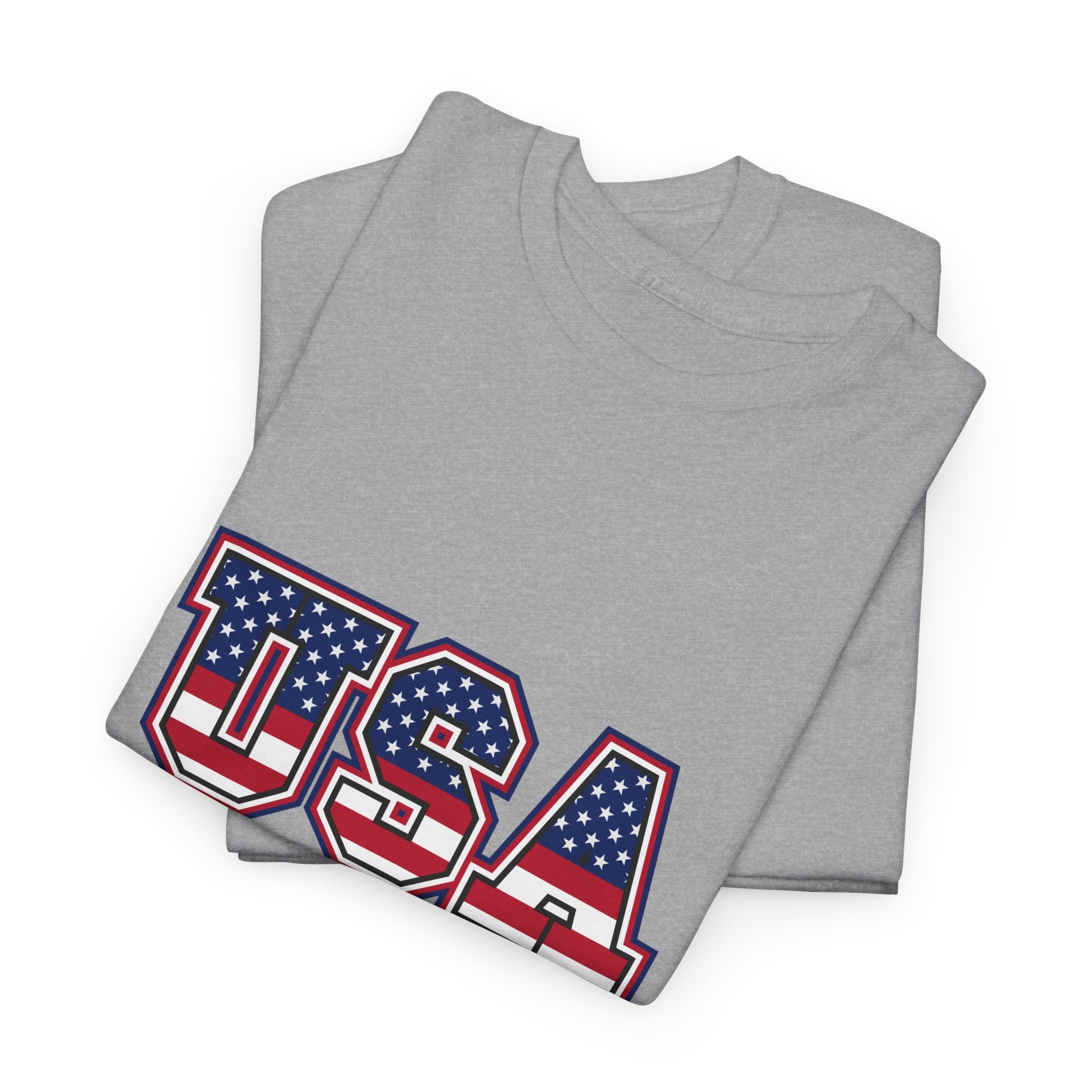 USA 2026 Tee — Patriotic American Flag Graphic T-Shirt