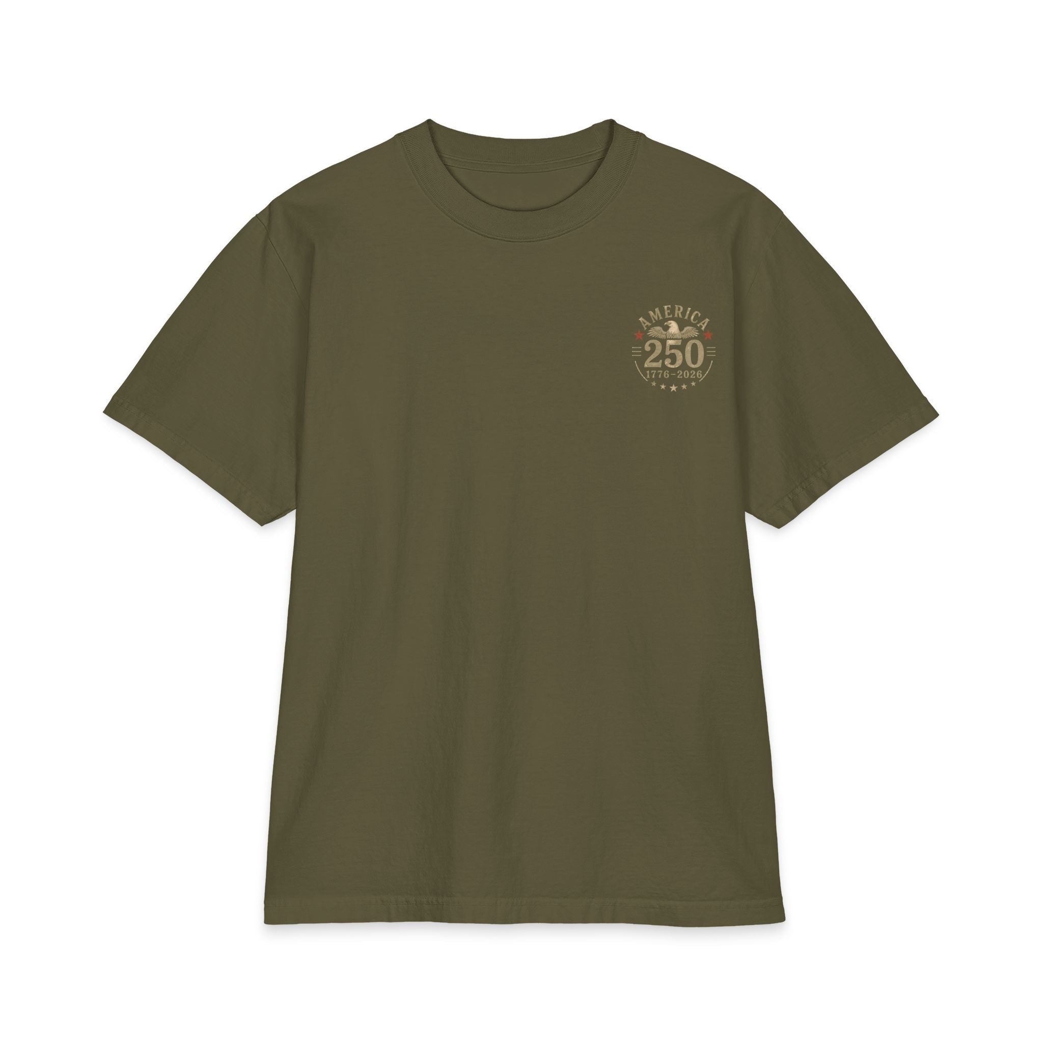 America 250 T-Shirt - 1776-2026 Land of the Free Patriotic Tee