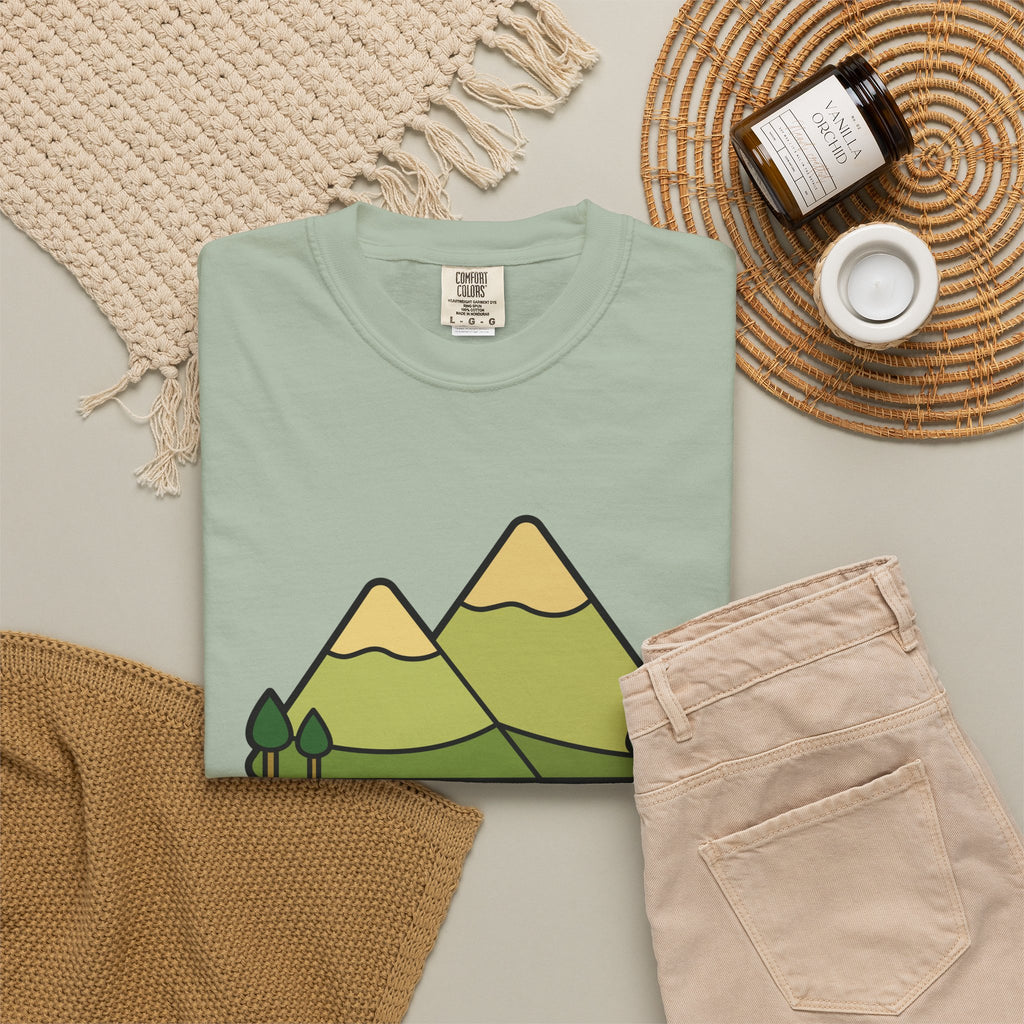 America Mountain Graphic T-Shirt
