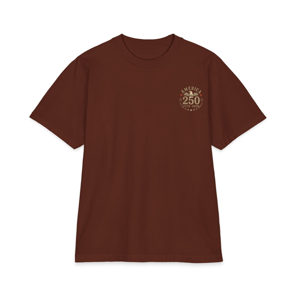 America 250 T-Shirt - 1776-2026 Land of the Free Patriotic Tee