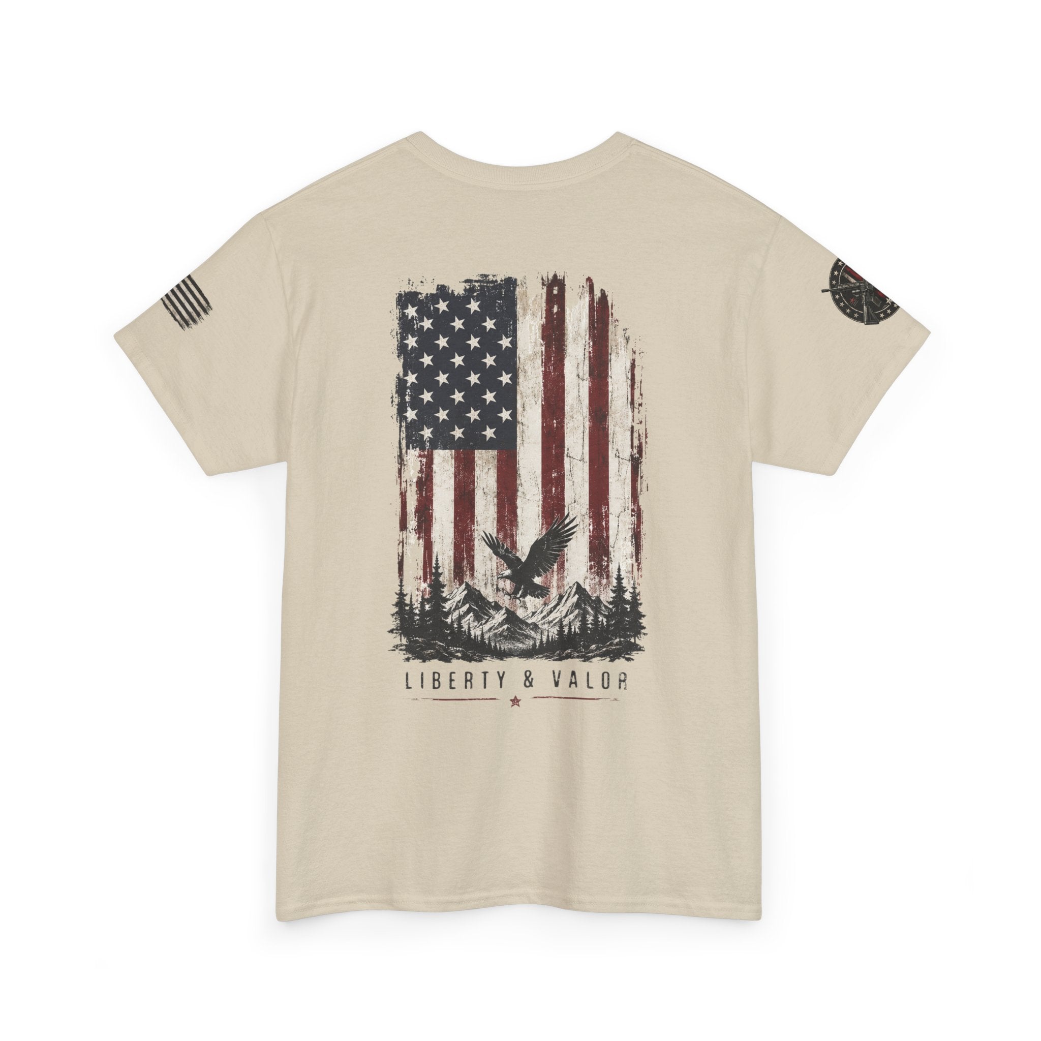 American Flag Eagle Tee — Patriotic Vintage USA Graphic T‑Shirt