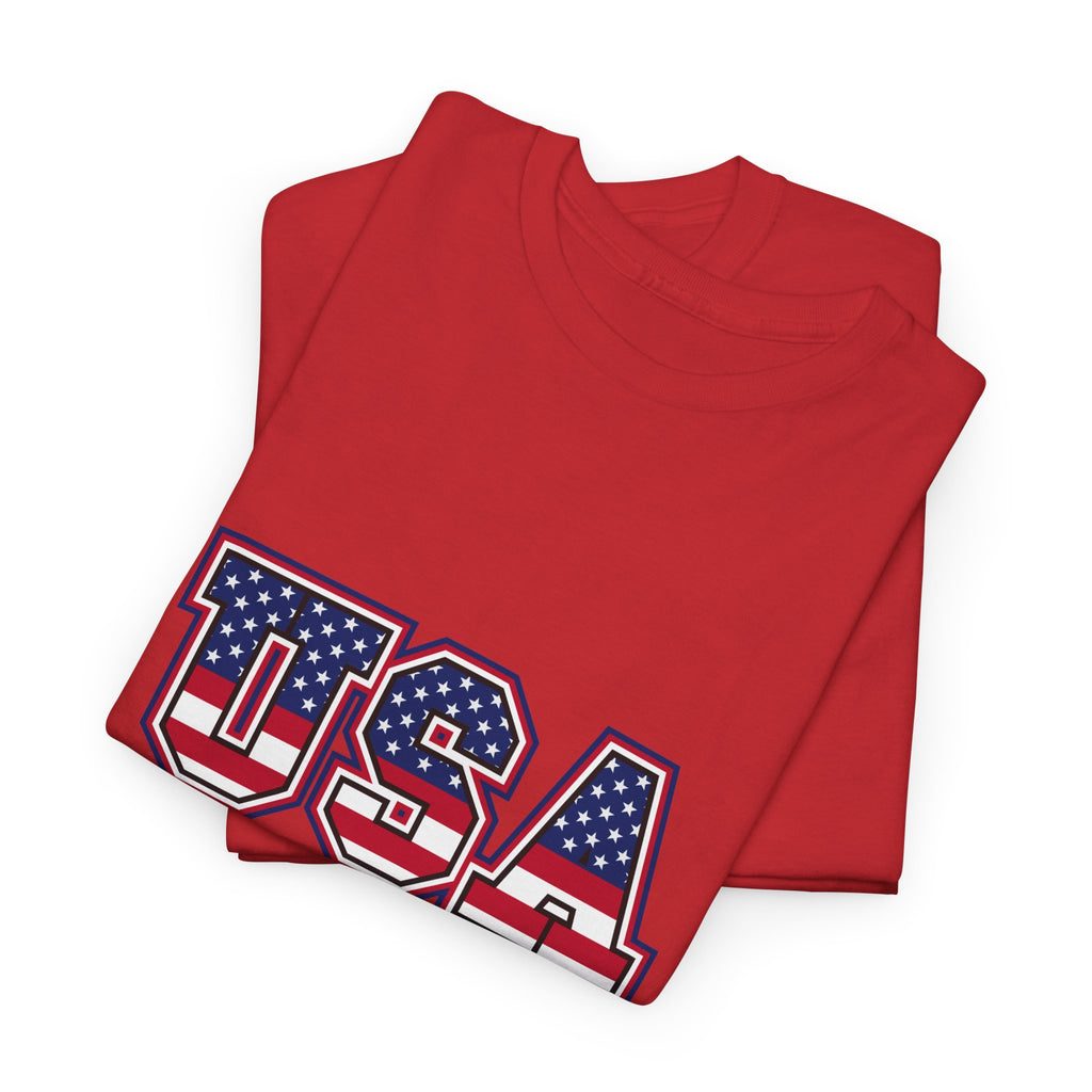 USA 2026 Tee — Patriotic American Flag Graphic T-Shirt