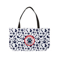 Patriots and Pets Weekender Tote — Paw Print Logo Beach Bag